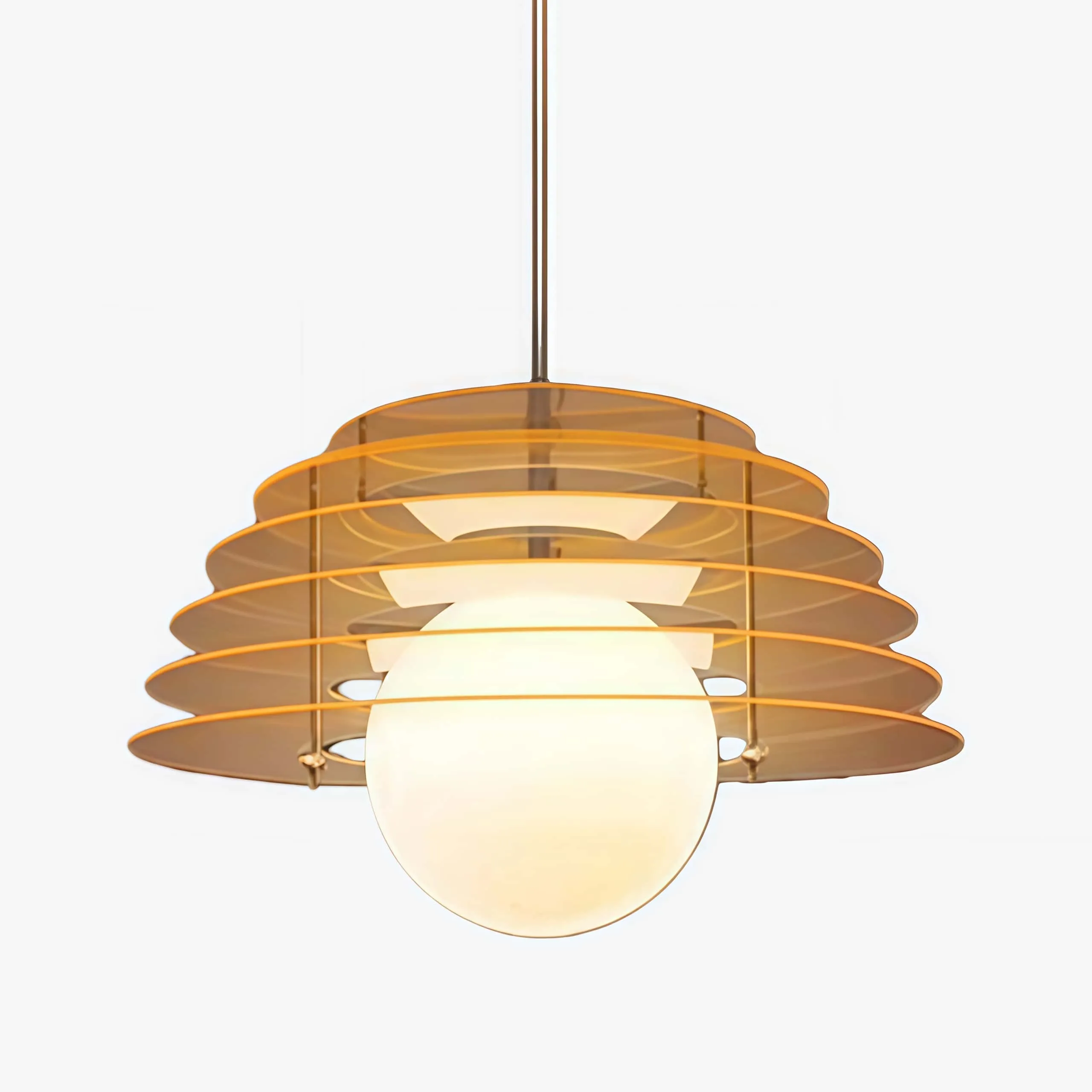 Bauhaus Memphis Acrylic Sunrise Pendant Lamp G78
