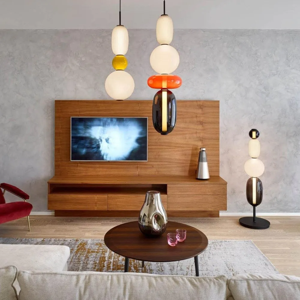 Modern Candied Glass Pendant Light S165