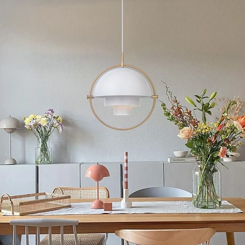 Multiva Pendant Light - Modern Metal Design for Living Room
