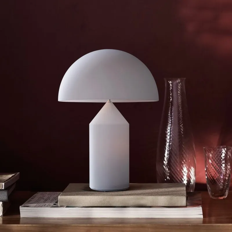 HaloVell Table Lamp Sculptural Dome - Modern Bedroom Lighting
