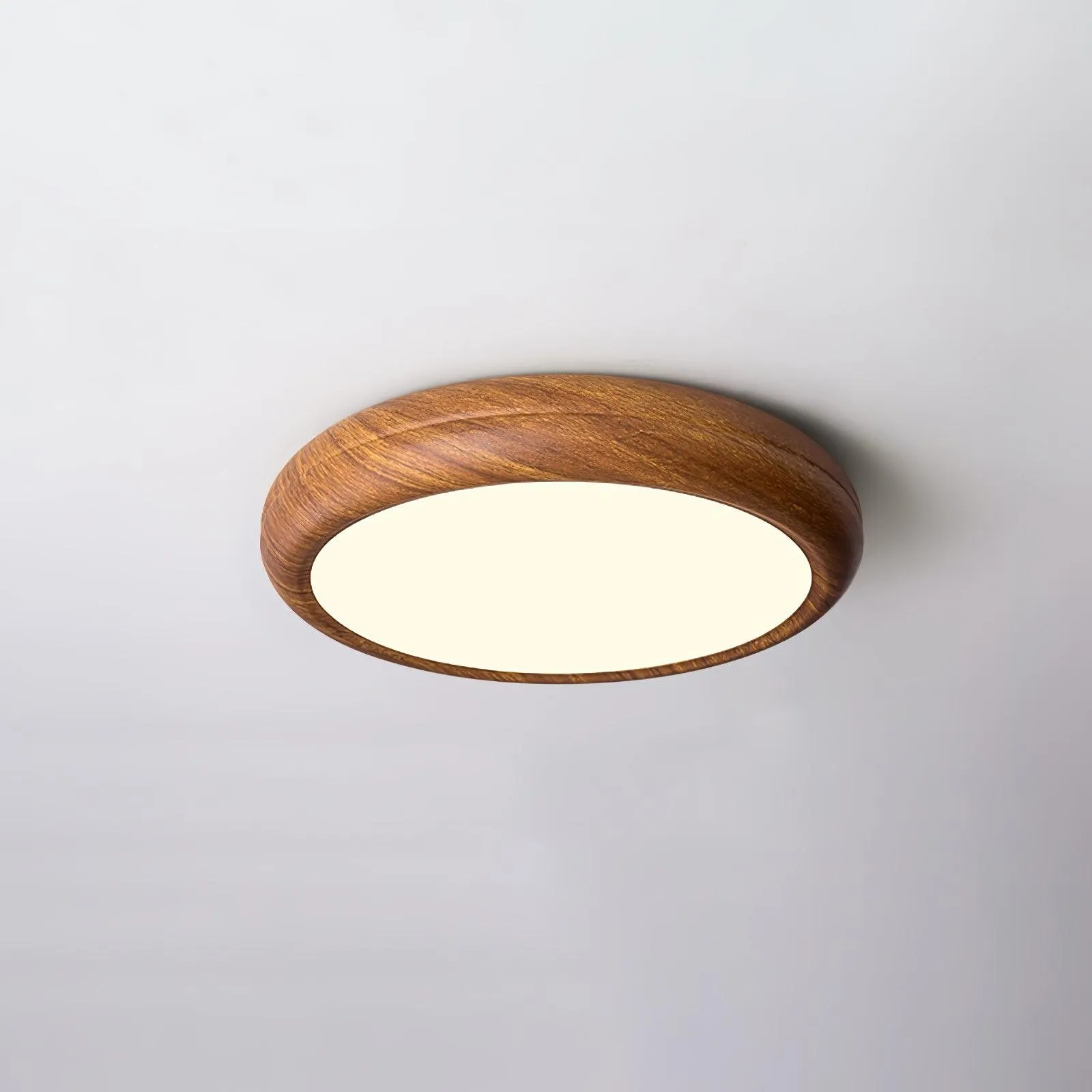 Wood Grain Round Ceiling Lamp M196