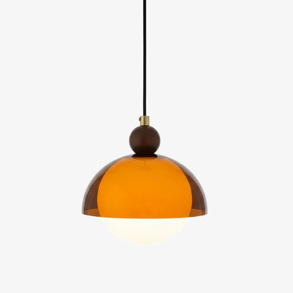 Afterglow Sunset Vintage Pendant - Glass Shade Lamp for Dining Room T556