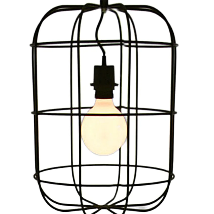 CLINTON Loft Caged Pendant Lamp