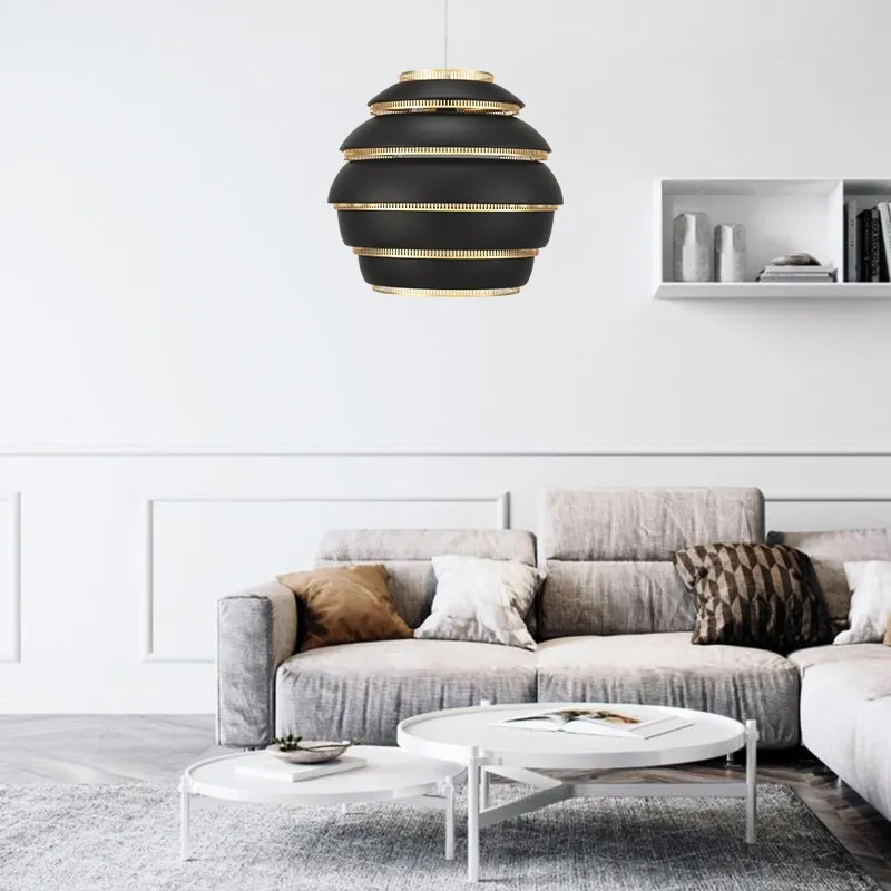 Classic Multilayer Beehive Pendant Light
