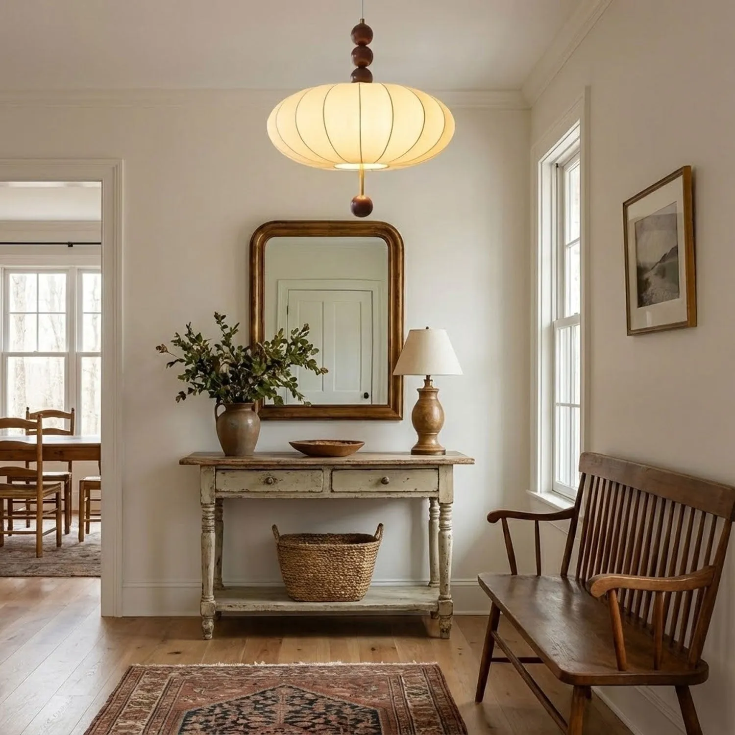 Adelaide Fabric Pendant Light T1574