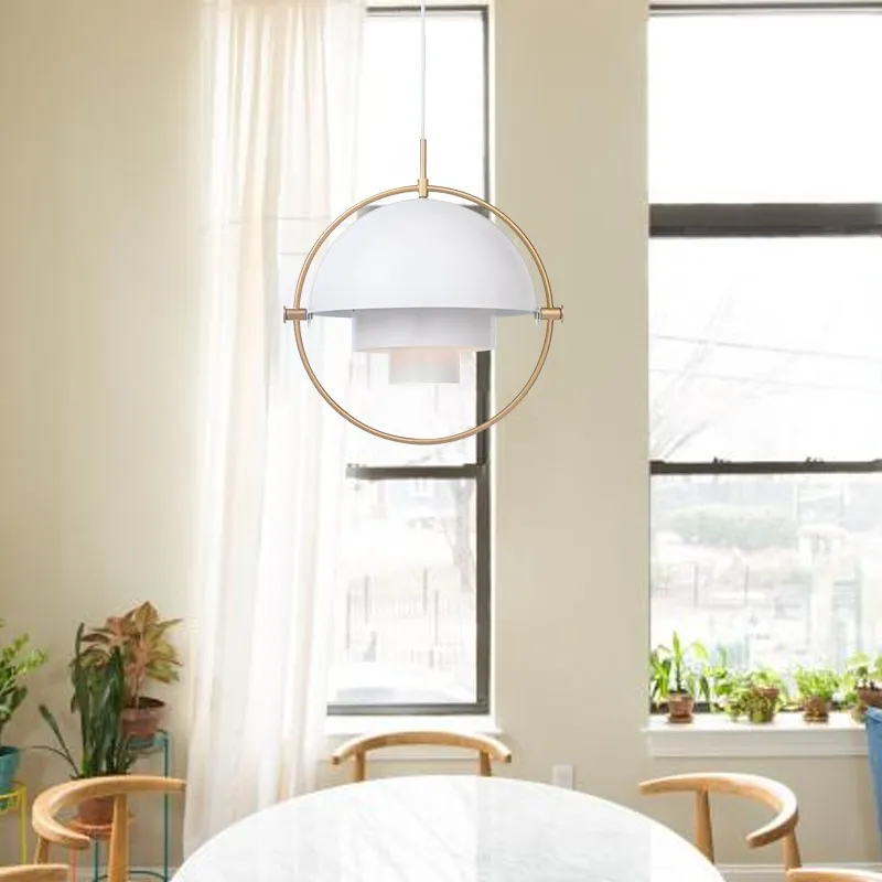 Multiva Pendant Light - Modern Metal Design for Living Room