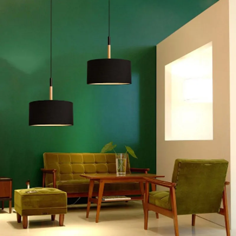 RUBEN Modern Drum Style Pendant Lamp