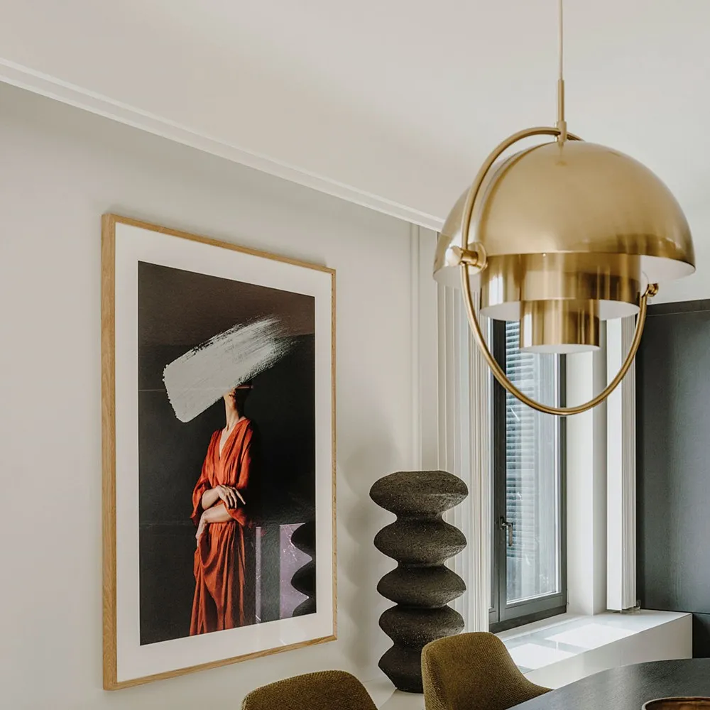 Multiva Pendant Light - Modern Metal Design for Living Room