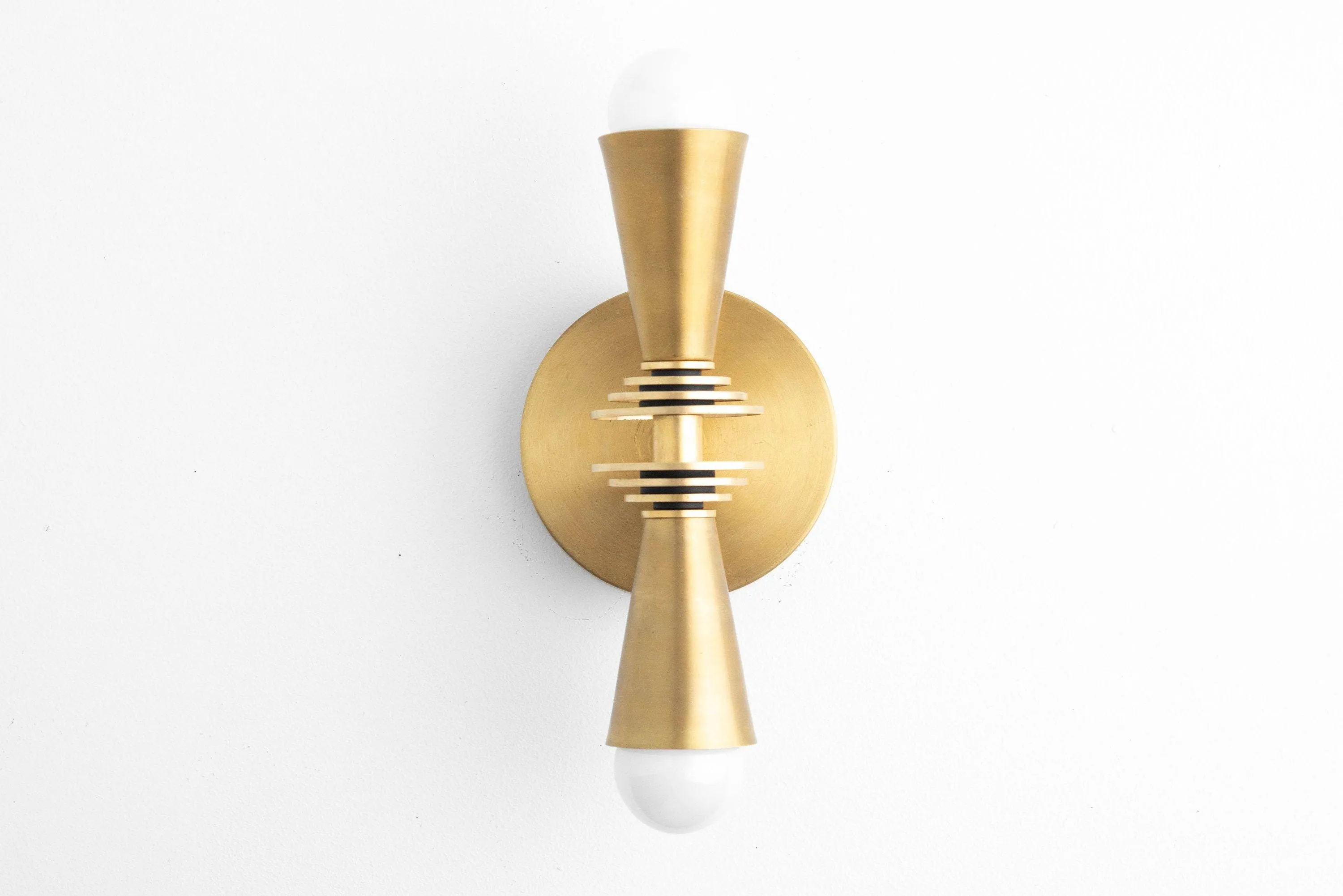 Pyralis Cone Art Deco Wall Light - Multi-Directional Sconce for Vanity or Wall T345
