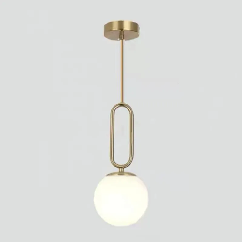 Minimalist Oval Ring Pendant Light