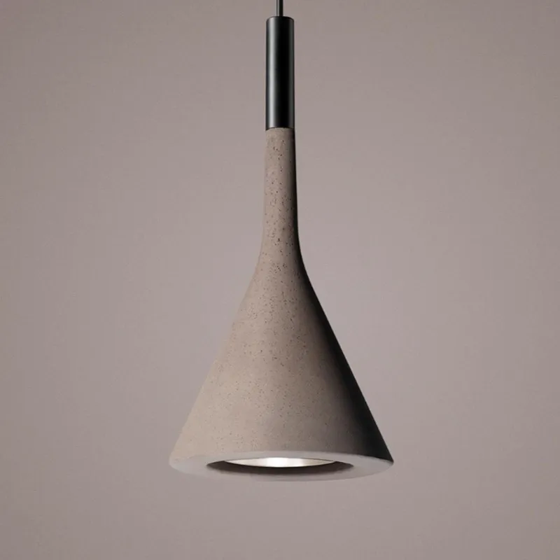 Alphomo Pendant Light - Minimal Concrete Pendant for Kitchen