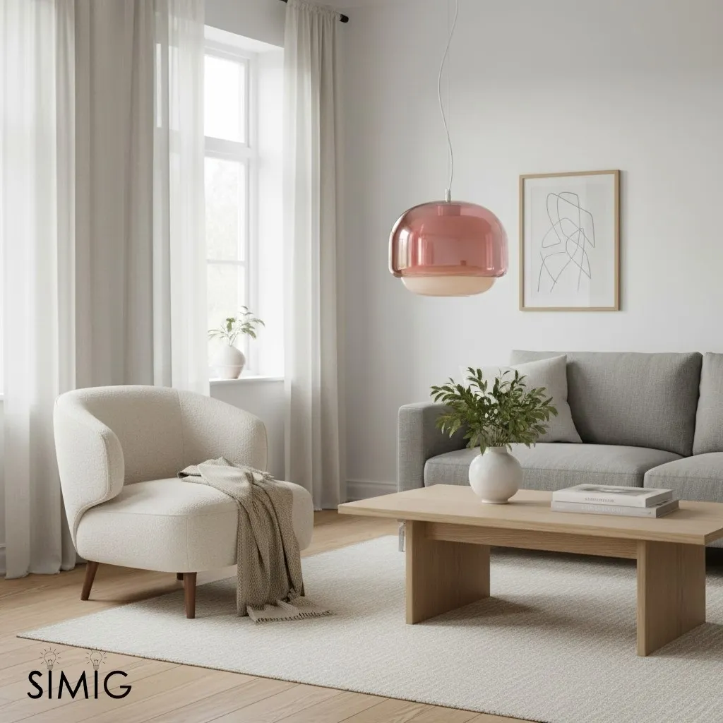 Clinco Layered Glass Hanging Lamp ‑ Chic Design for Living Room S251