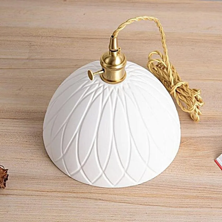 Ceramic Brass Pendant Series