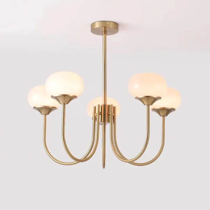 Bauhaus Glass Ball Marshmallow Chandelier S200