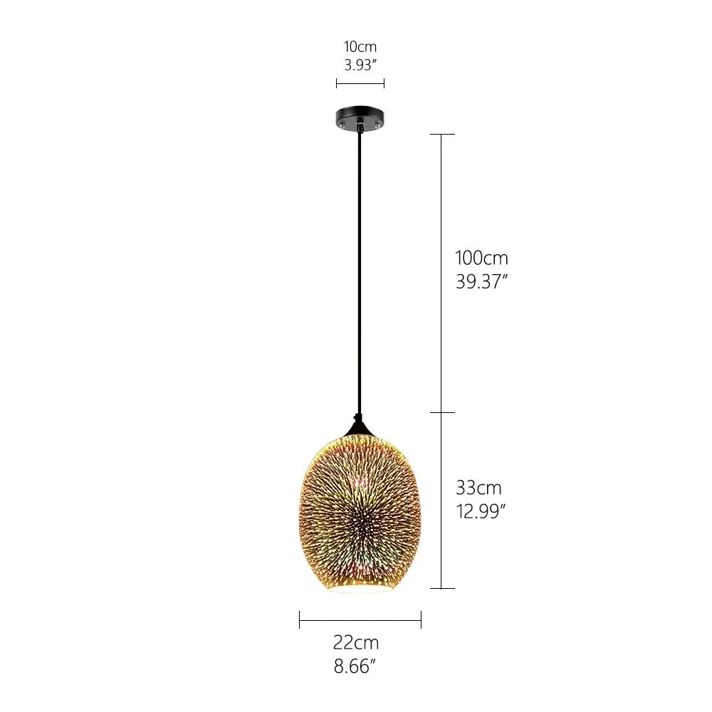 Modern 3D Colorful Nordic Pendant Lamp