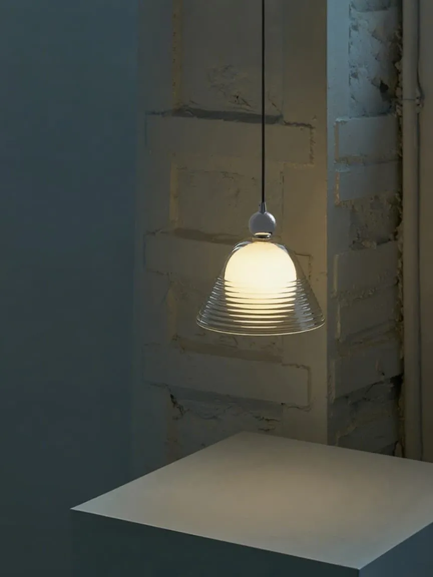 Afterglow Sunset Wave-Patterned Pendant Light - Lamp for Living Room G98