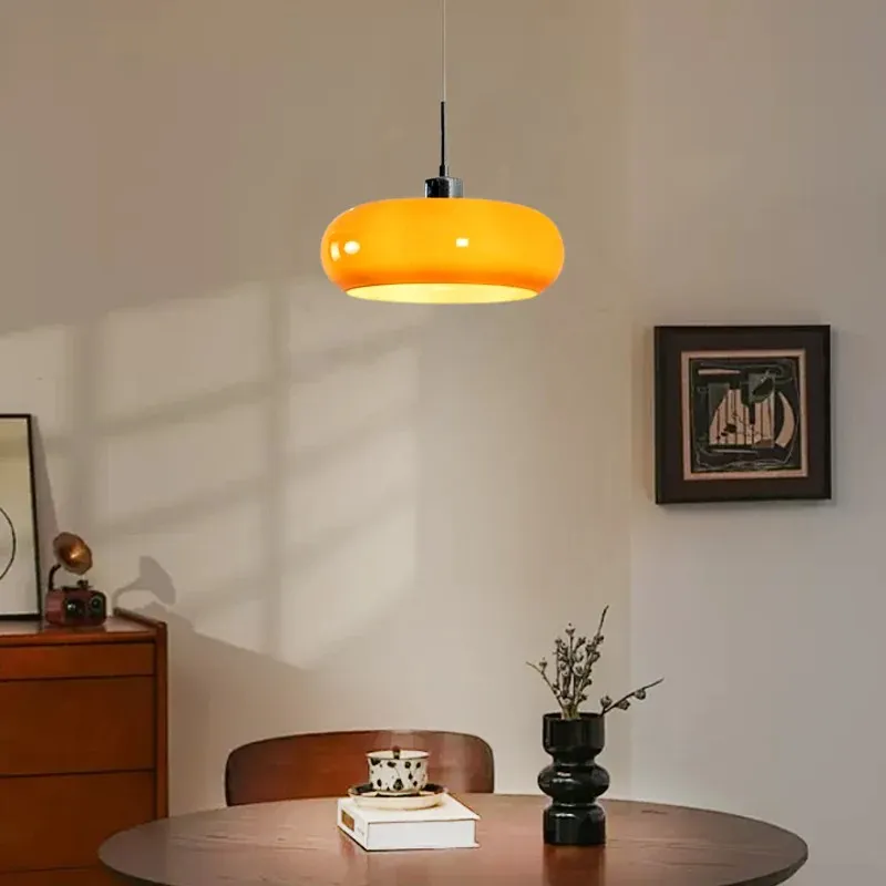 Nordic Bauhaus Glass Pendant Lamp S47