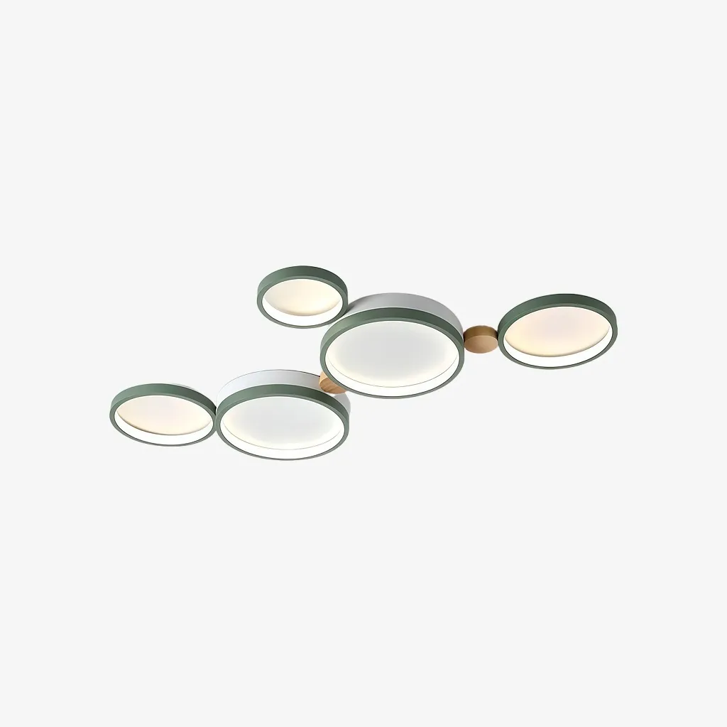 Modern LED Ceiling Lamp - Multi-Branch Design in Nordic Style for Living Room S381