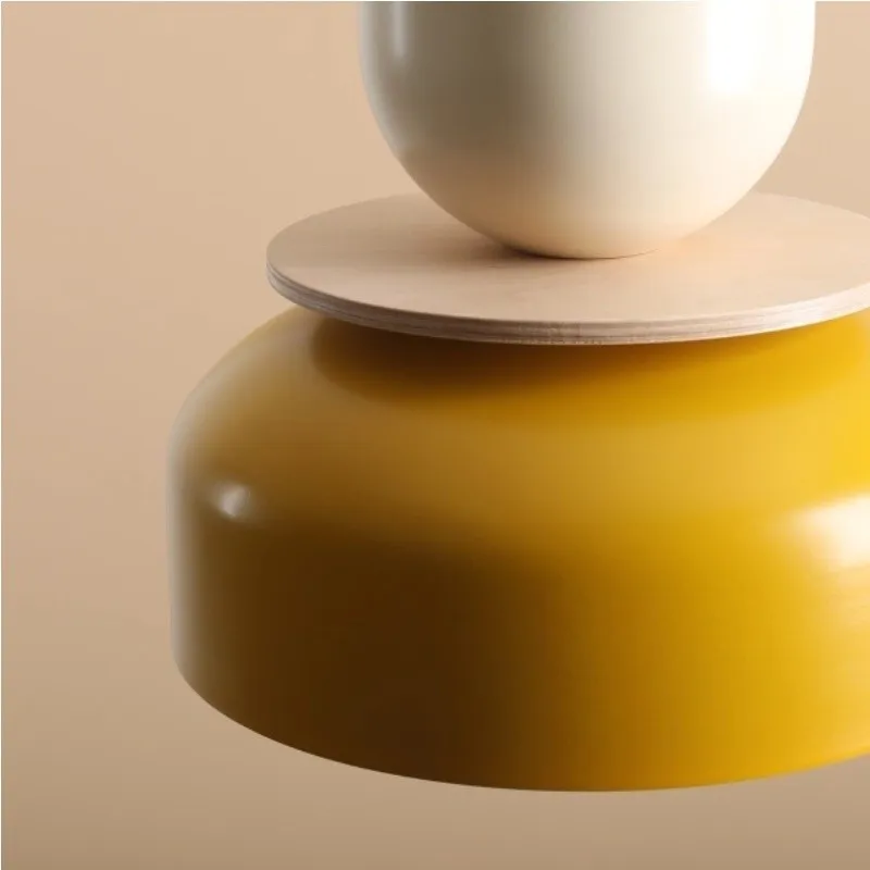 Modern Dual‑Shade Pendant Lamp With Scandinavian Style S227