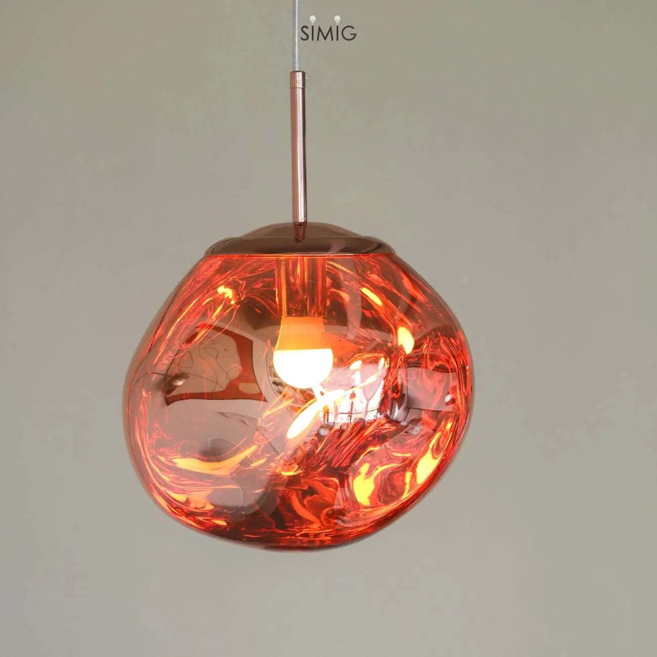 Dynamic Surface Pendant Light For Living Room S208