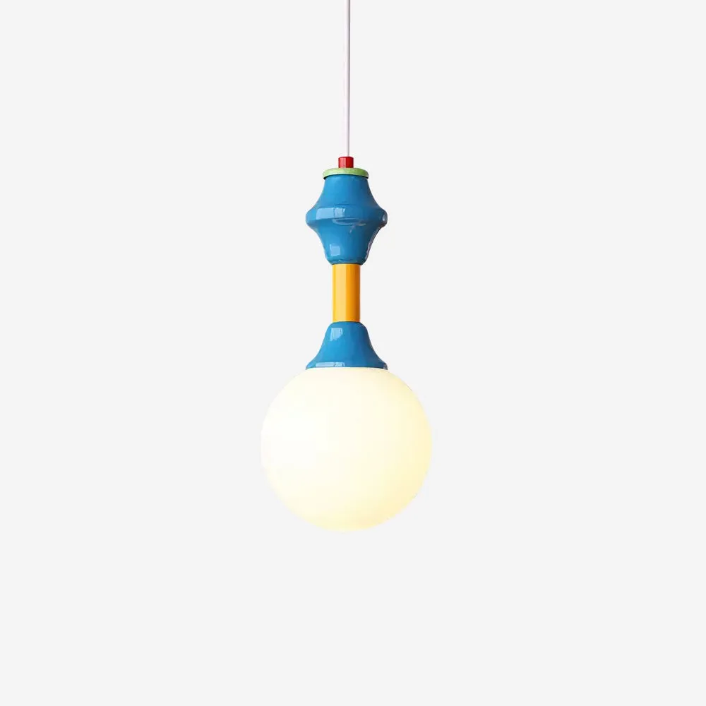 French Blue And White Atmosphere Pendant lamp M93