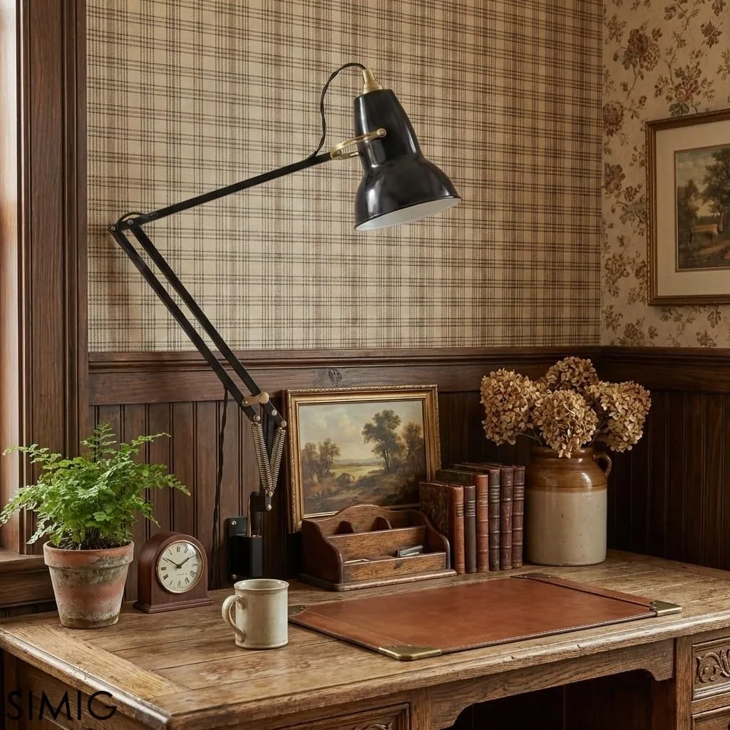 Modryx Modern Adjustable Wall Lamp - Focused Task Light for Office T576