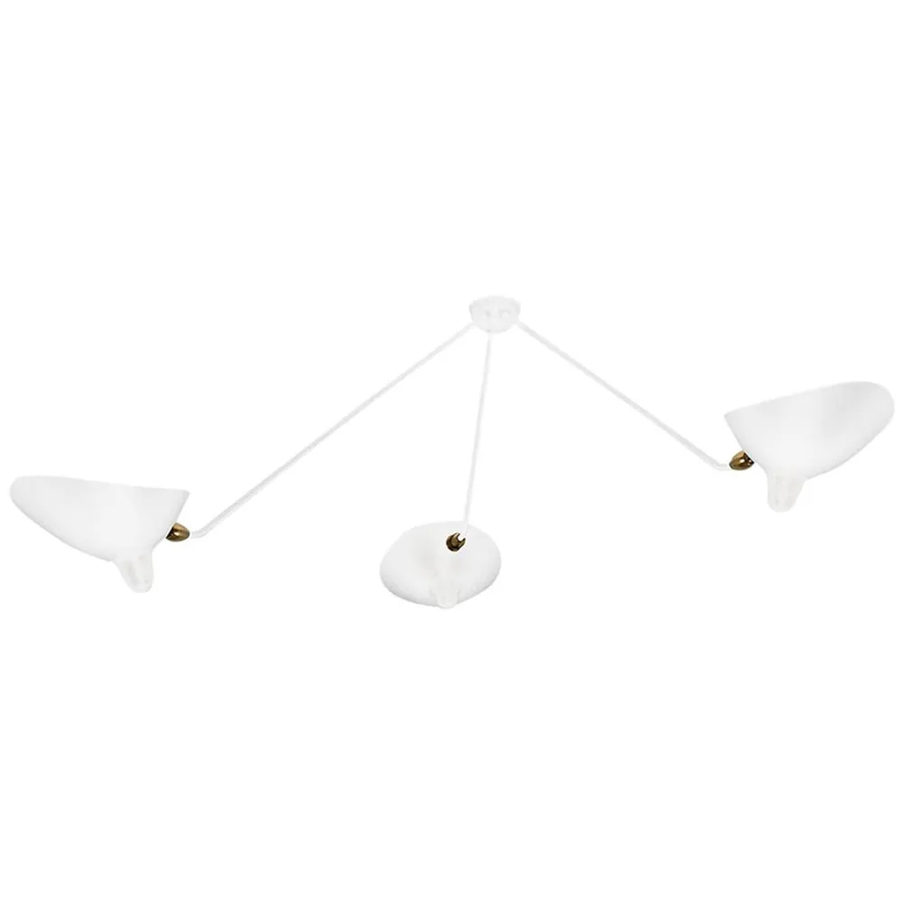 Arclume Arc Ceiling Lamp - Mid Century Multi Arm Light for Living Room