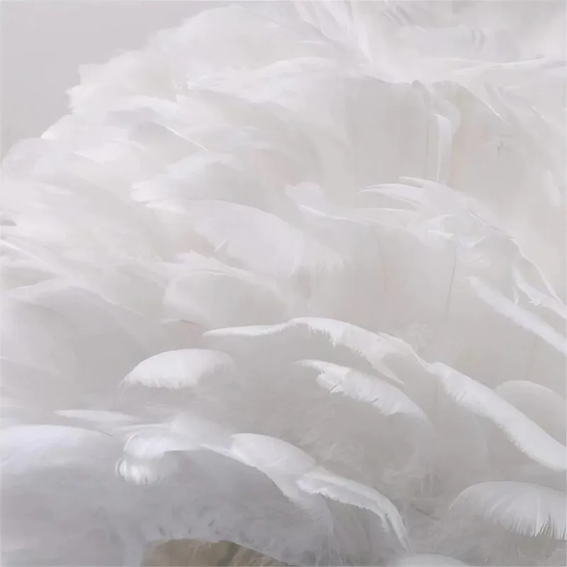 Decorative Feather Table Light For Bedroom