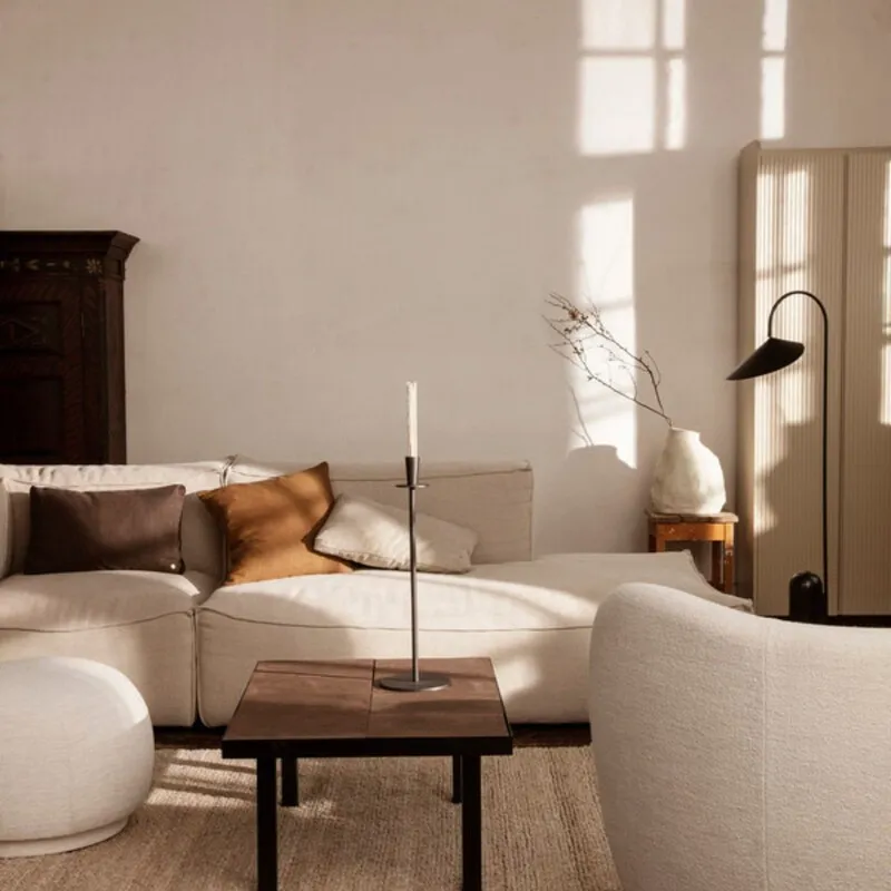 Nulavo Floor Lamp - Minimalist Pivoting Lamp for Contemporary Interiors