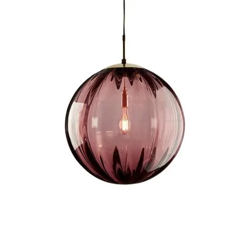 Nordic Water Pattern Glass Ball Pendant Light S96