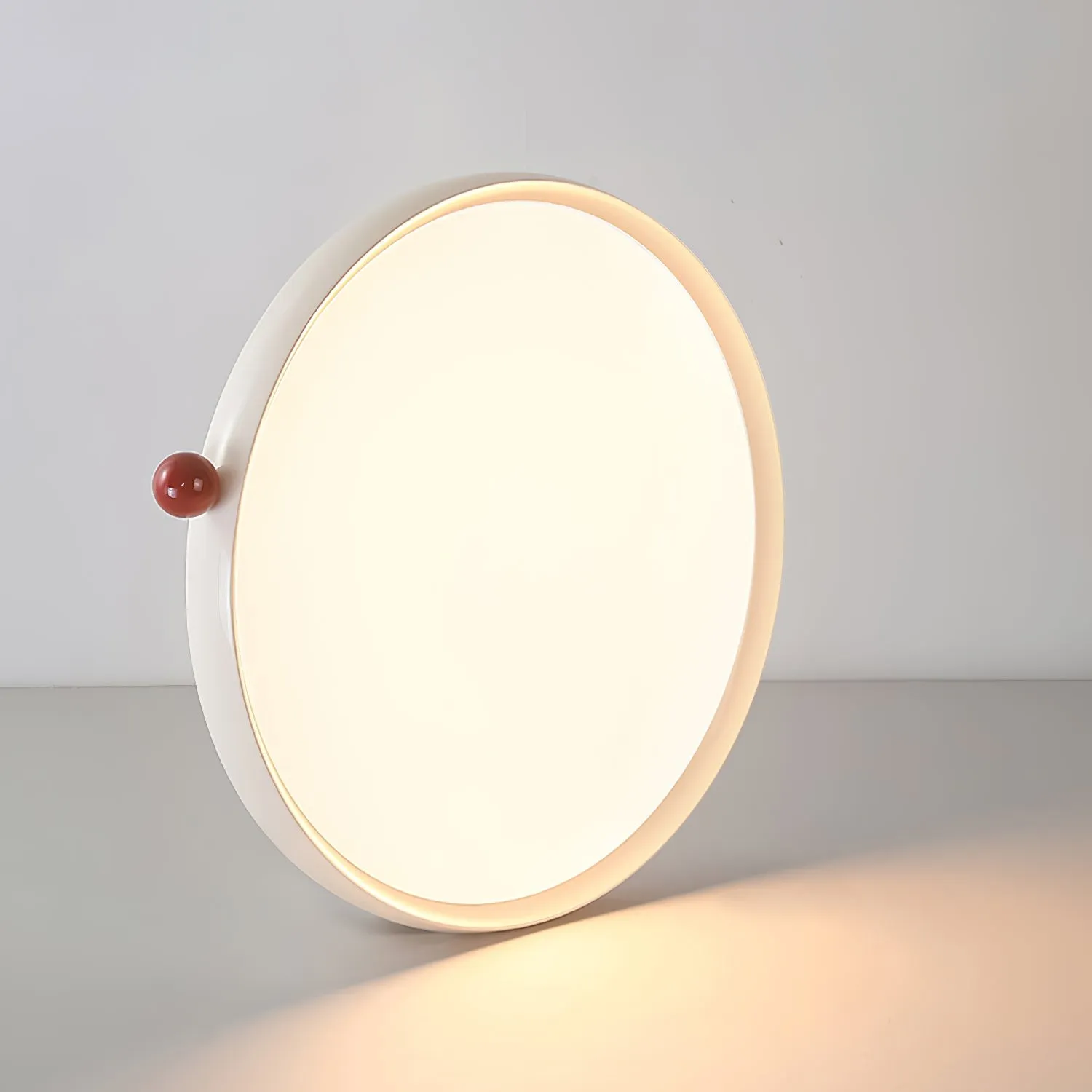 Minimalist Disc Cream Style Ultra-thin Ceiling Lamp M440