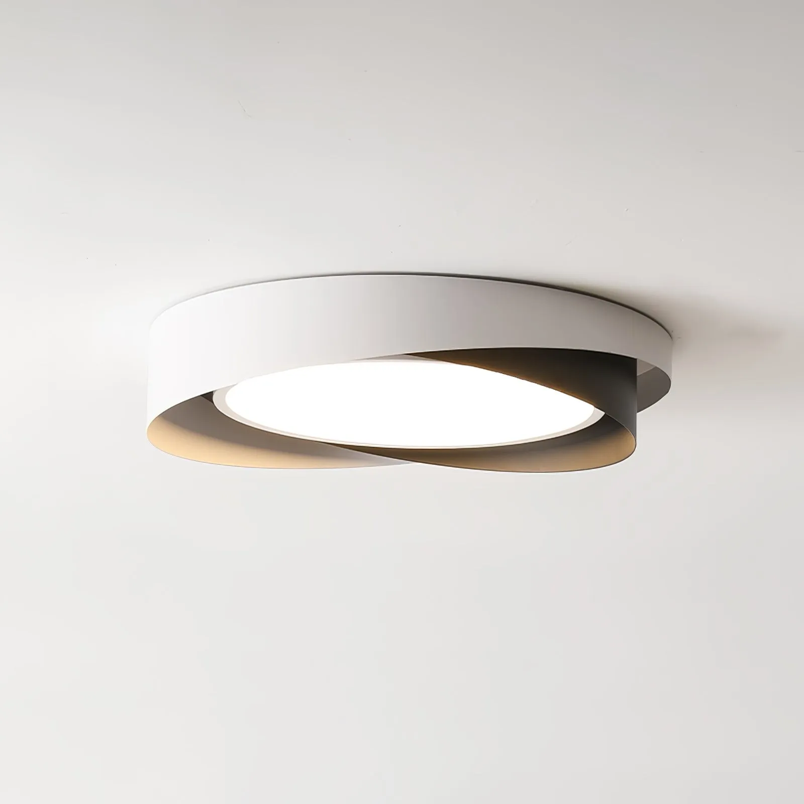 Nordic Style Modern Minimalist Wave Pattern Ceiling Lamp M424