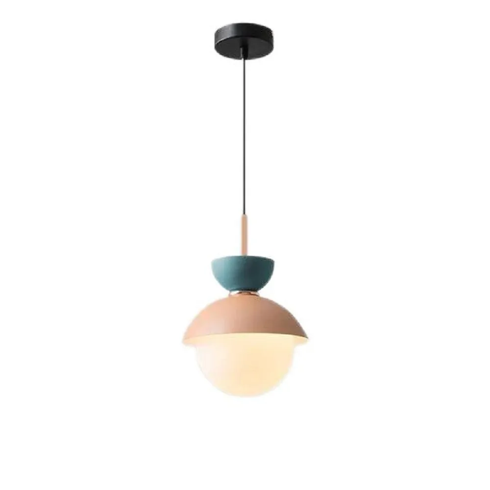 Scandinavian Macaroon Pendant Light with Aluminum for Bedroom
