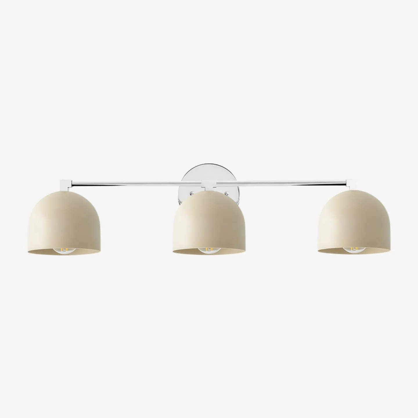 Metio Dome Mid-Century Deep Ball Vanity Lamp - Brass Wall Sconce T412