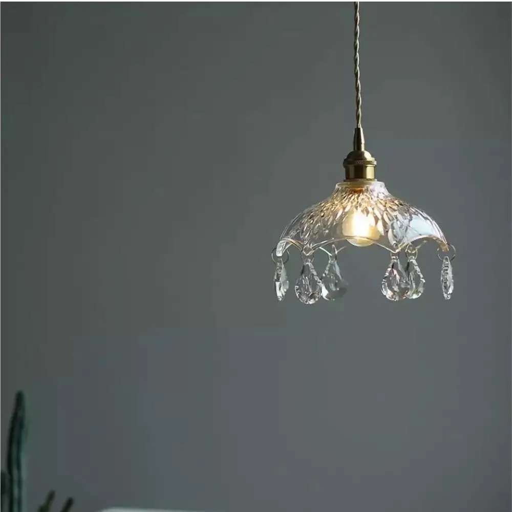 Bowl Shade Glass Pendant Light S21