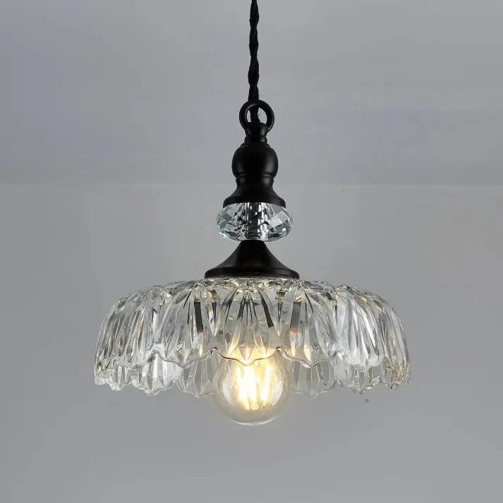 Mid Century Mini Kitchen Island Glass Pendant Light G38
