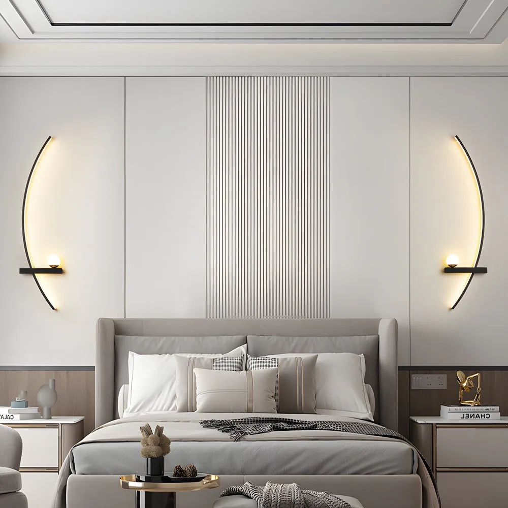 21'' Curved Strip 3 Step Dimming LED Wall Sconce G03