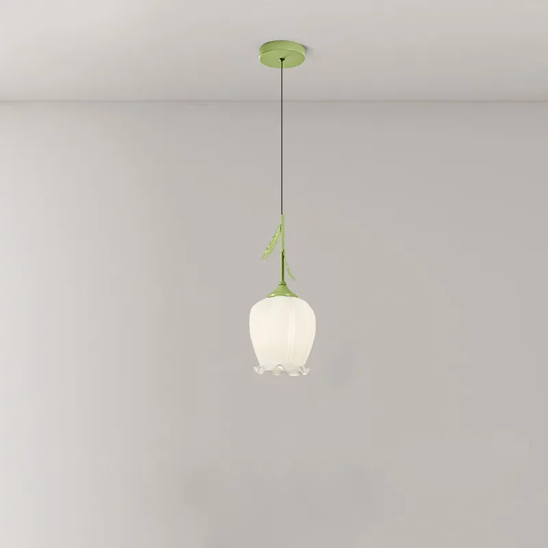 Nordic Flower Bud Glass Pendant Light S89