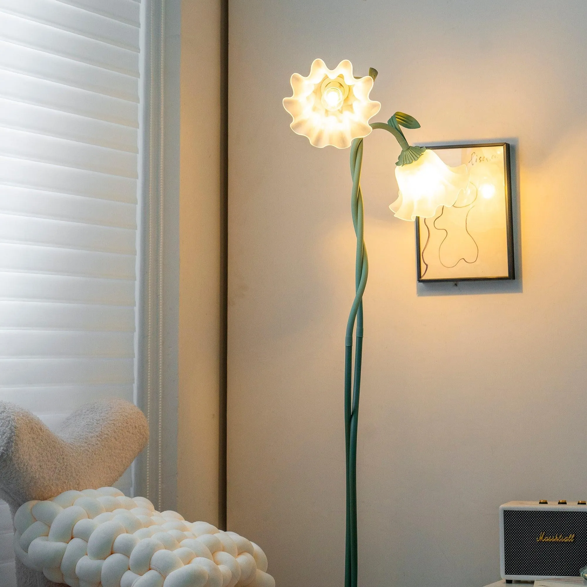 Creative Multi-Head Winding Flower Shape Floor Lamp M75