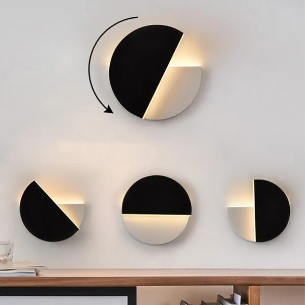 Creative Eclipse Rotatable Wall Lamp