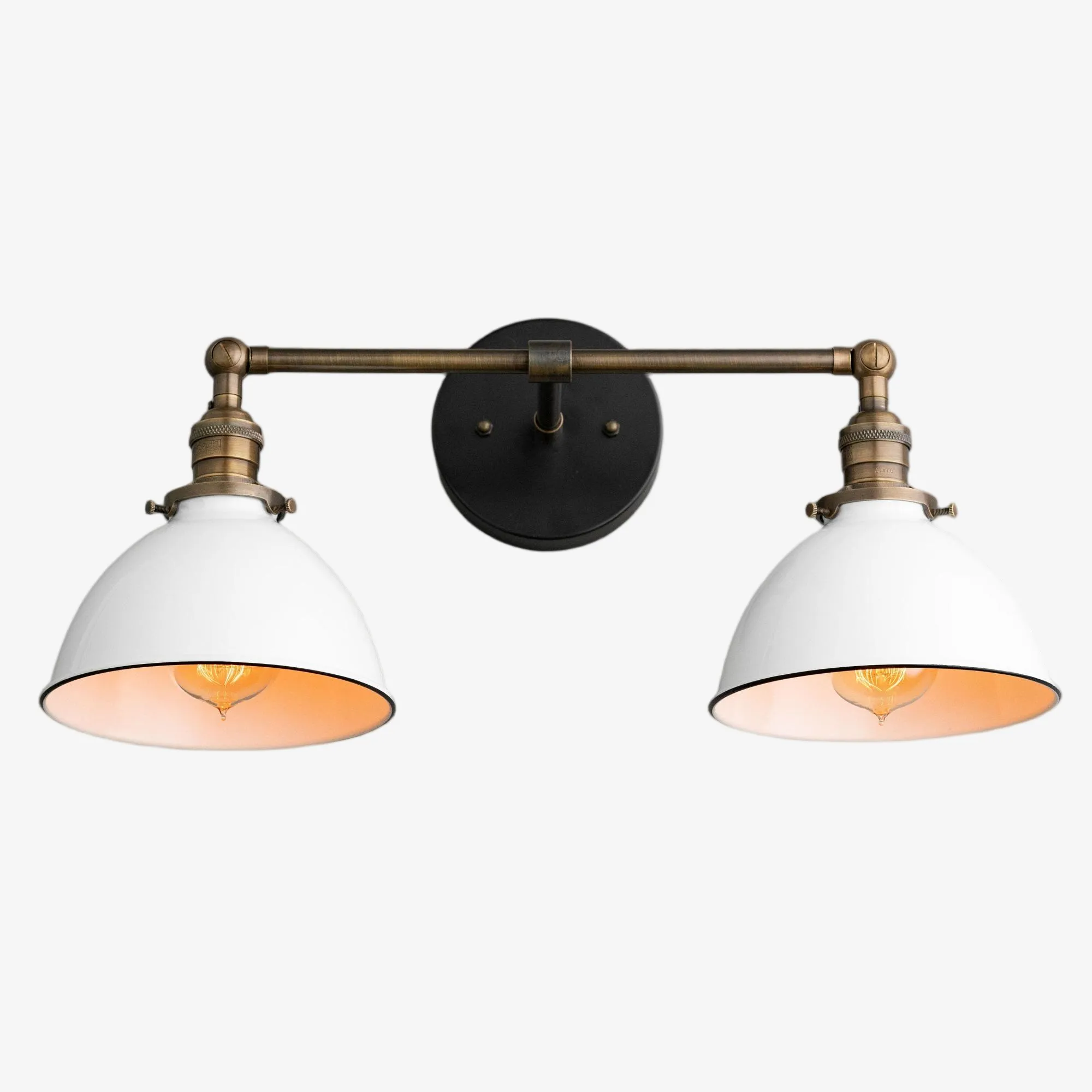 Conique Metal Industrial Vanity Light - Modern Bathroom Lighting Fixture T335