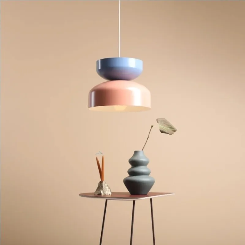 Contemporary Pendant Light with Layered Shade Design S231