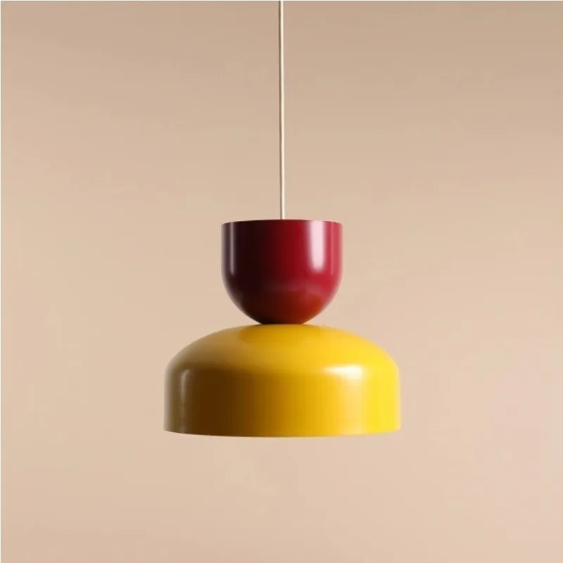 Modern Dual‑Shade Pendant Lamp With Scandinavian Style S227