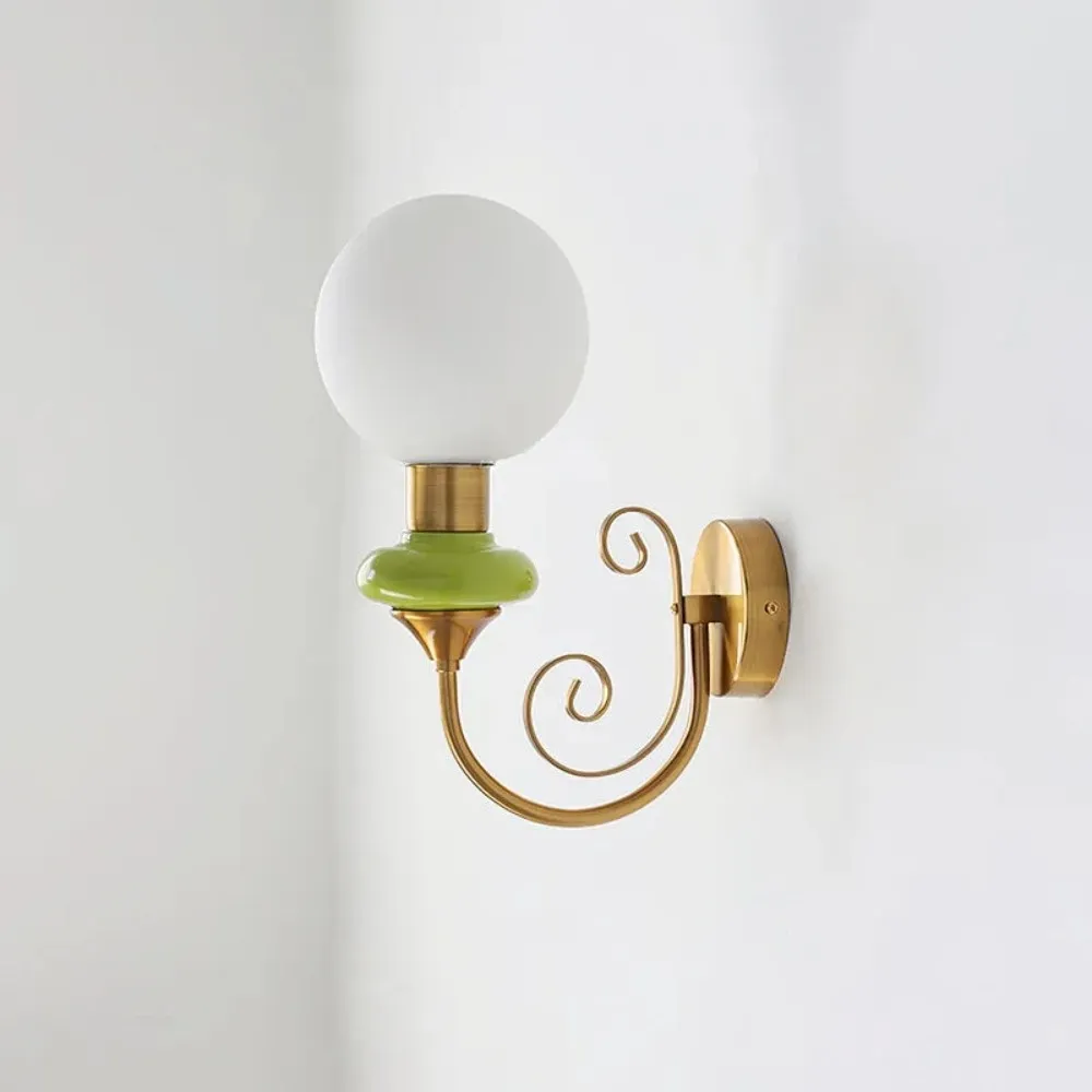 Elegant Wall Lamp with Sculptural Glow and Architectural Form S220