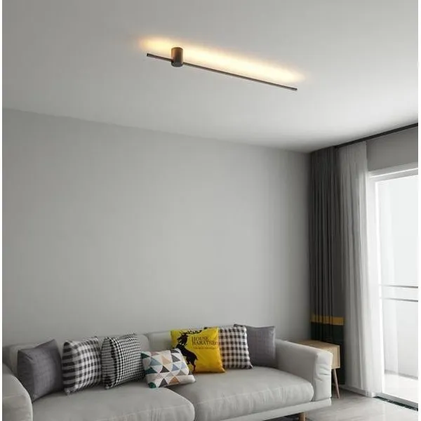 Industrial Modern Black Linear LED Wall Lights S114