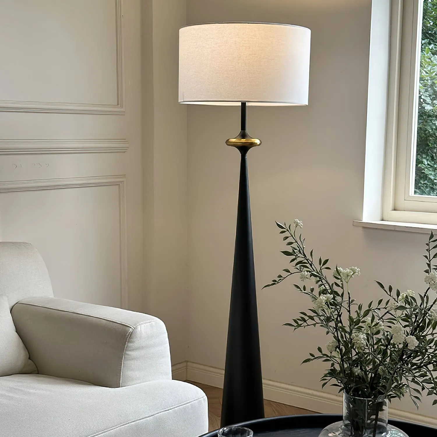 Putney Metal Floor Lamp – Minimalist Design for Bedrooms & Offices T426