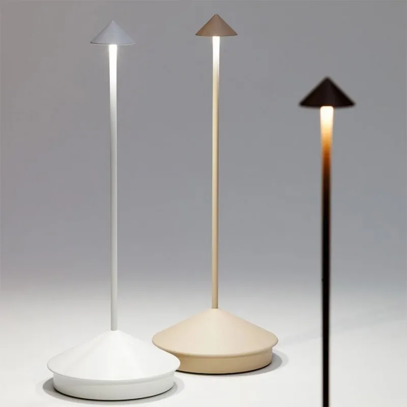 Glimma Rechargeable LED Table Lamp - Modern Portable Lamp for Living Room
