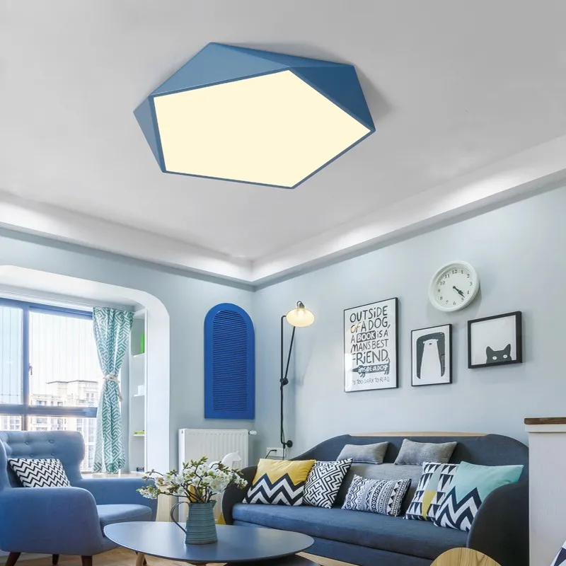LEXA Geometric LED Ceiling Light