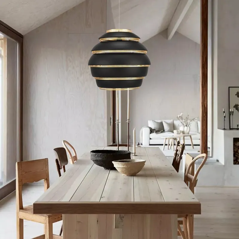 Classic Multilayer Beehive Pendant Light