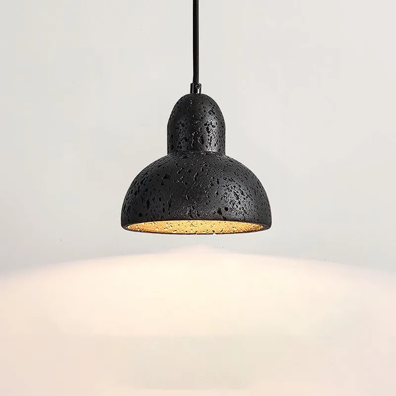 Wabi-Sabi Style Creative Travertine Pendant Light M502